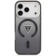 Guess IML Gradient Triangle Logo MagSafe Case for iPhone 17 Pro Max, Black