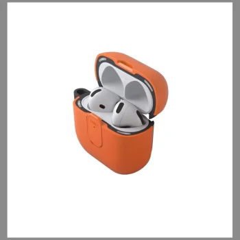Uniq Clyde Lock Case for AirPods 4 Orange