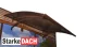 Door Canopy STARKEDACH L-160, 160x100x25 cm, Brown