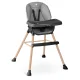 Nukido Tilo Baby High Chair, Grey/Black
