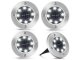 Садовые светильники на солнечных батареях 8 LED, грунтовые, 4 шт.