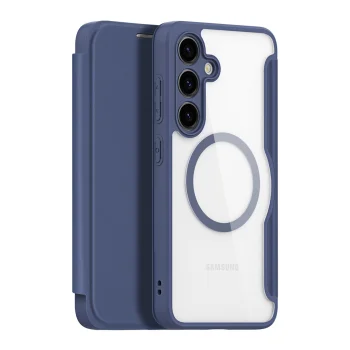 Dux Ducis Skin X Pro Wallet Case for Samsung Galaxy S24+, Blue