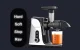 Slow Masticating Juicer AMZCHEF GM3001-WT Cold Press White