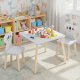 Набор детской мебели Ecotoys 6163: стол и 2 стула Коала