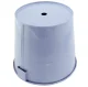Balcony flower pot with handle 16 cm, light purple
