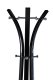 Напольная вешалка для одежды Modernhome YLT-0603 черная
