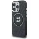 Karl Lagerfeld IML Choupette Head Logo MagSafe Case for iPhone 16 Pro Max, Black