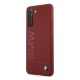 BMW Samsung Galaxy S21+ Case Silicone Signature Logo, Red