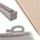 LUARO Retractable Side Awning / Terrace Screen, 180 x 400 cm, Beige