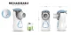 Portable Mesh Nebulizer FEELLIFE Air Kids Blue Rechargeable