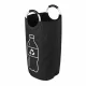 Recycling and Returnable Bottle Bag 82 L, Black