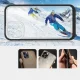 Hybrid Armor Clear 3in1 Case for iPhone 12 Pro Max, Black Frame