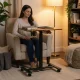 ModernHome Mobile Laptop Desk with Adjustable Height 70x48 cm