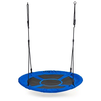 ECOTOYS Kids Outdoor Nest Swing 100cm 150kg Capacity, Blue