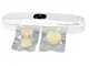 Vacuum Food Sealer with 5 Bags, 90W, White