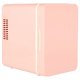 Portable Mini Fridge 4L Electric Cooler and Warmer for Food and Cosmetics, Pink