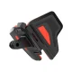 Telesin GP-HBM-MT2 Motorcycle Helmet Mount for Action Cameras, Orange