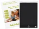 LCD Graphic Drawing and Writing Tablet, 12\", White