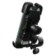 Wozinsky WBHBK6 Phone Holder for Bike & Motorcycle Handlebars, Black