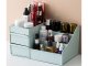 Makeup and Jewelry Organizer with 2 Drawers, green