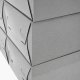 Shoe Storage Boxes 10 Pack Stackable Organizers for Closet, gray