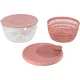 Guzzini Spin&Store Salad Spinner, 26 cm, Mauve Red