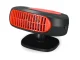 Portable 12V Car Heater and Fan 150W, Windscreen Defroster, Black-Red