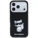 Karl Lagerfeld IML Choupette Body Sketch MagSafe Case for iPhone 17/18 Pro Max - Black