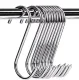 S-Shape Smoking Hooks 14 cm 20 Pcs