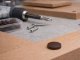 Screw Covers 100 Pack Hinged Snap Caps for Furniture Screws, Brown