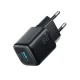 Joyroom JR-TG7 33W USB-A + USB-C Wall Charger with 60W USB-C Cable - Black