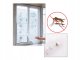 Mosquito Mesh Net Anti-Insect Screen for Windows - 130x150cm, Black