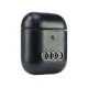 Audi Leather Big Logo Case for AirPods 1 / 2 Black