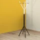 ModernHome Modern Standing Coat Rack with 12 Hooks