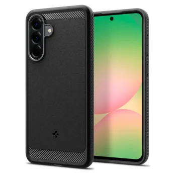 Spigen Rugged Armor Case for Samsung Galaxy A56 5G, Black