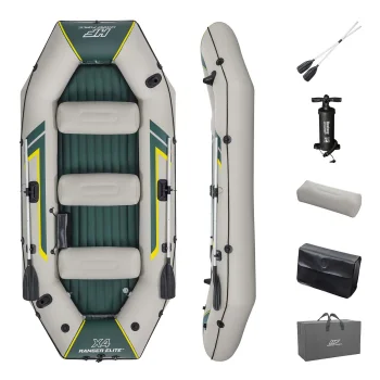 Bestway Hydro-Force Ranger Elite X4 Inflatable Boat, 320 x 148 cm