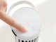Mini Desk Tower Fan with LED Light, 2 Speeds, USB, 16039