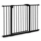 Ecotoys Safety Gate for Stairs and Doors, 74-132 cm, Black