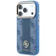 Guess 4G Stripe Round and Classic Logos MagSafe Case for iPhone 17 Pro / 18 Pro - Blue