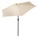 Multigarden SL-UM003C Garden Umbrella with Crank, 270 cm, Beige