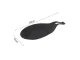 Silicone Spoon Rest and Kitchen Utensil Holder, Black