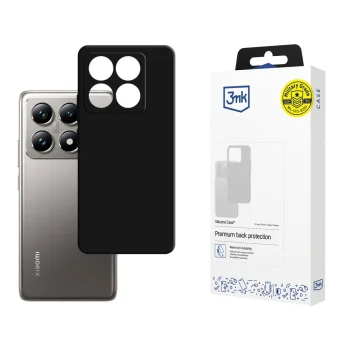 3Mk Protection Silicone Case for Xiaomi 14T Pro - Black