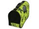 Large pet carrier bag for dogs and cats, green
