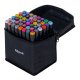 Double-Sided Alcohol Markers in Case 48 pcs + Stand