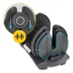 4FIZJO Adjustable Dumbbell 16 kg with Stand, Black