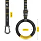 4Fizjo ABS Gymnastic Rings, Black/Yellow