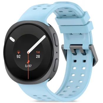 Tech-Protect Silicone Air Strap for Samsung Galaxy Watch (40/44/46 mm), Blue
