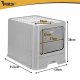 Enclosed Cat Litter Box Purlov 50x36x38cm with Scoop