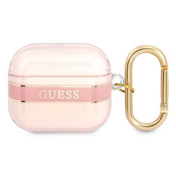 Guess AirPods 3 Case Strap Collection Pink