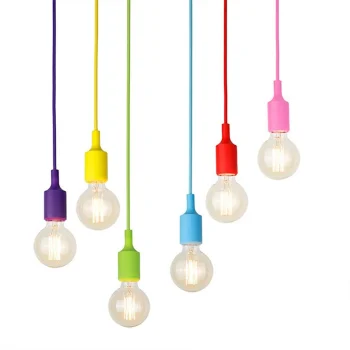 Multicolor 6-Arm Spider Ceiling Lamp ZD74L